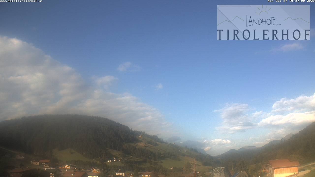 Archiv Foto Webcam Blick nach Oberau in Tirol