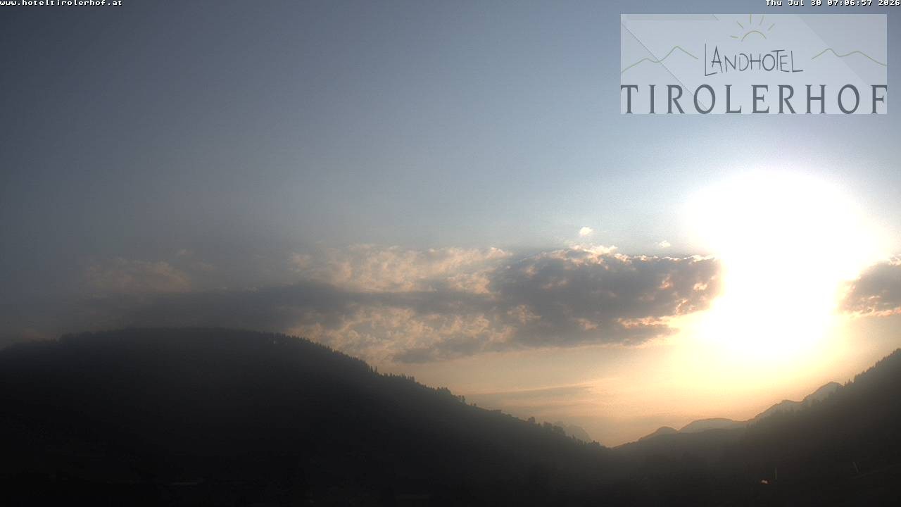 Archiv Foto Webcam Blick nach Oberau in Tirol