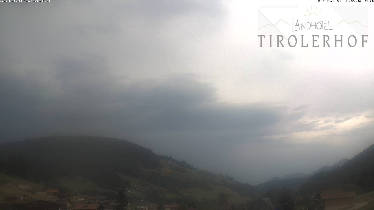 Archiv Foto Webcam Blick nach Oberau in Tirol