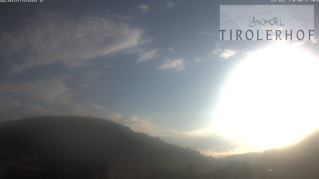 Archiv Foto Webcam Blick nach Oberau in Tirol