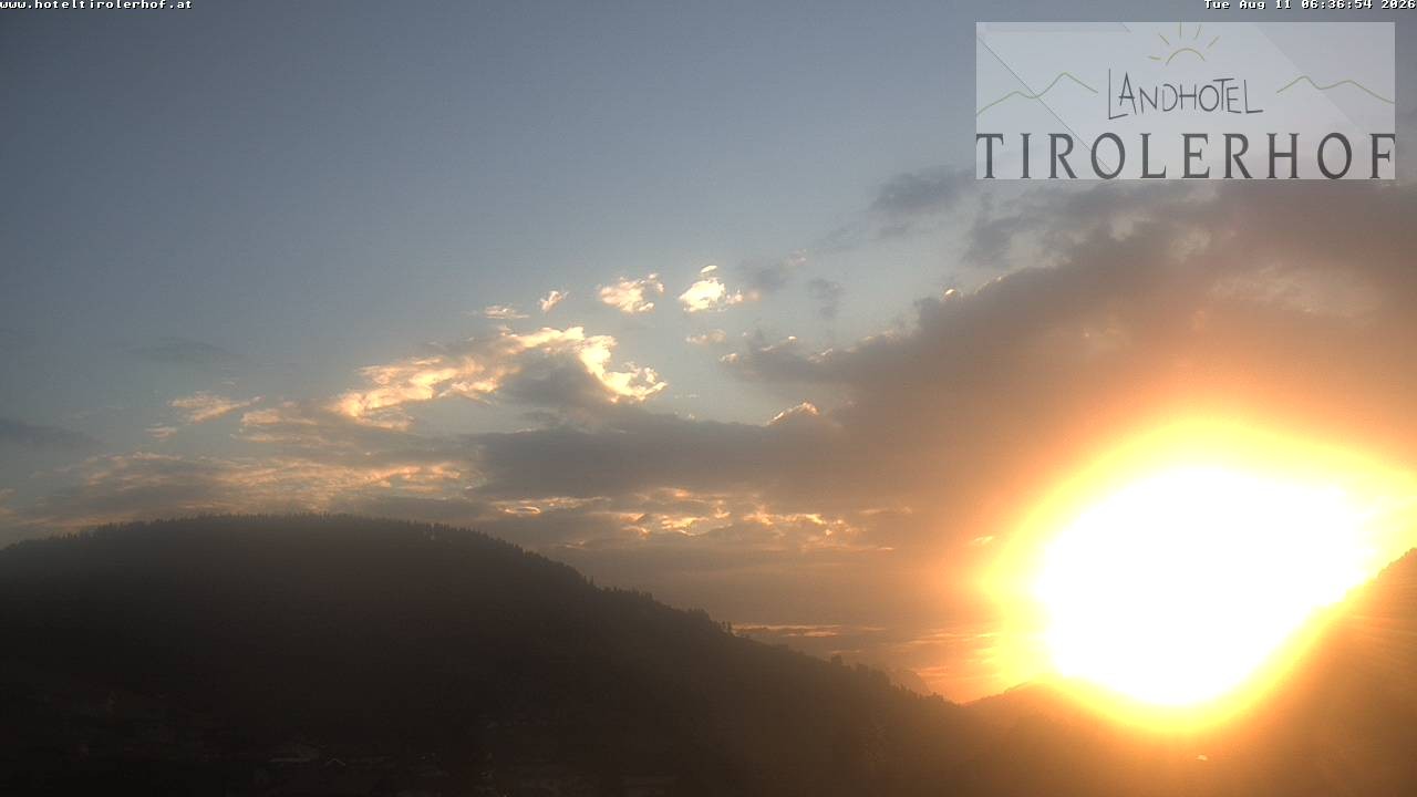Archiv Foto Webcam Blick nach Oberau in Tirol