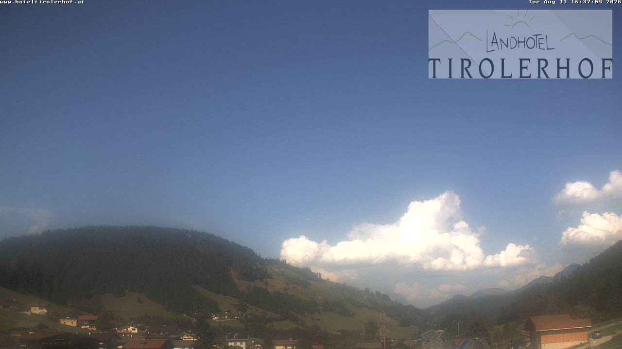 Archiv Foto Webcam Blick nach Oberau in Tirol