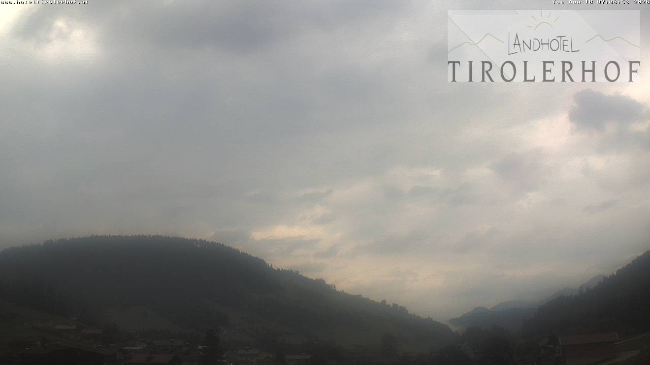 Archiv Foto Webcam Blick nach Oberau in Tirol
