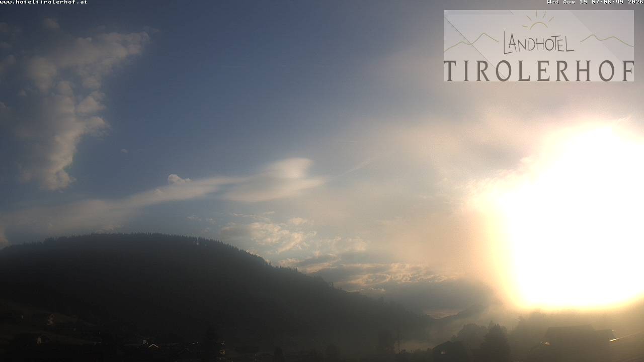 Archiv Foto Webcam Blick nach Oberau in Tirol