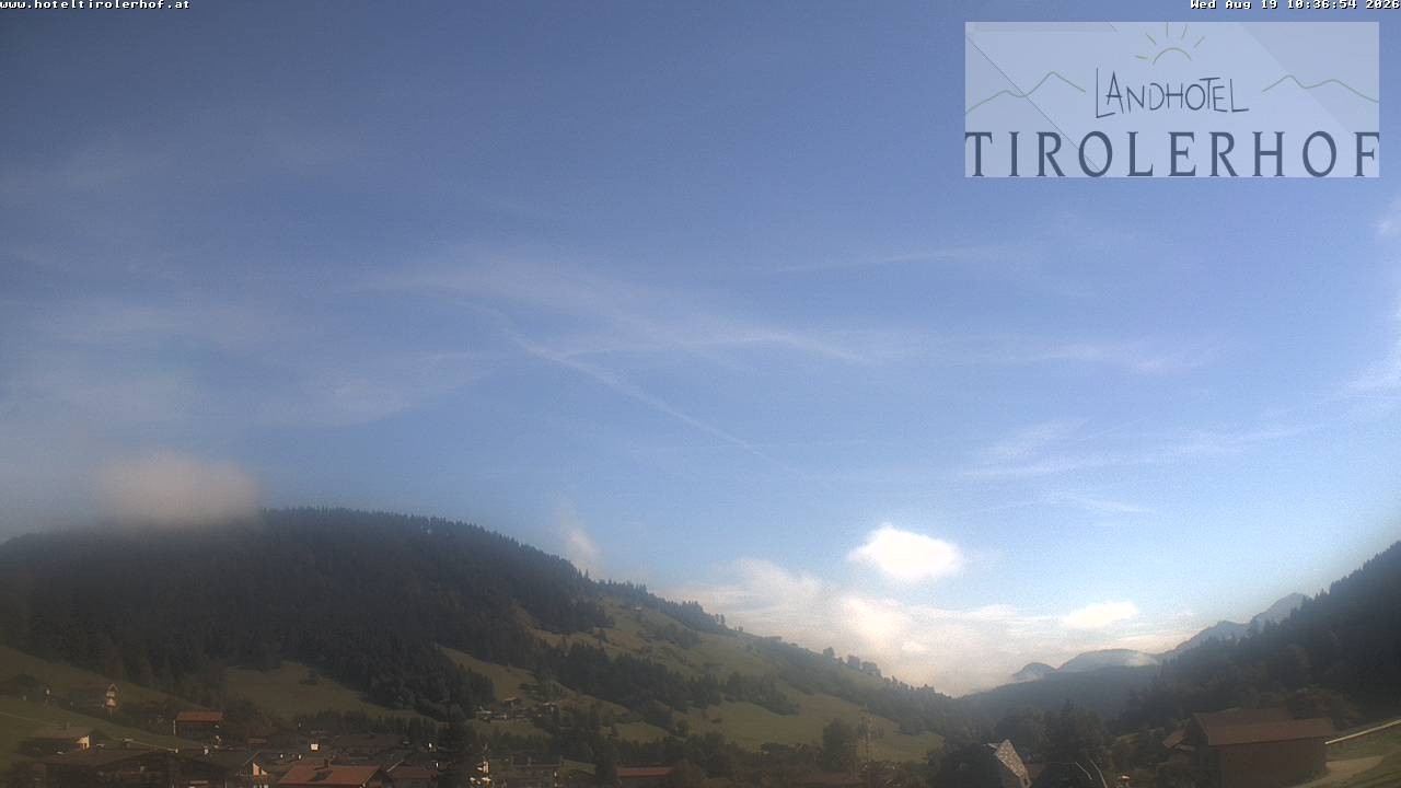 Archiv Foto Webcam Blick nach Oberau in Tirol