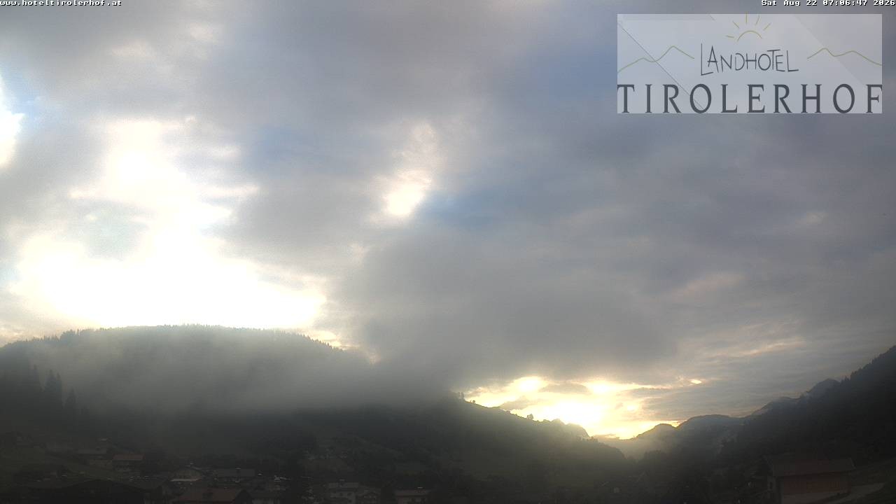 Archiv Foto Webcam Blick nach Oberau in Tirol