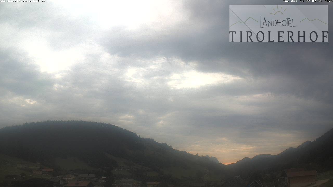 Archiv Foto Webcam Blick nach Oberau in Tirol