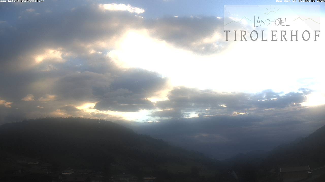Archiv Foto Webcam Blick nach Oberau in Tirol