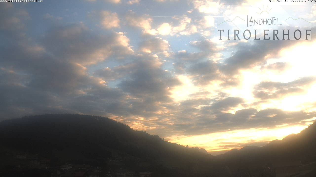 Archiv Foto Webcam Blick nach Oberau in Tirol