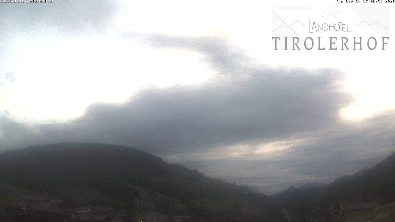 Archiv Foto Webcam Blick nach Oberau in Tirol