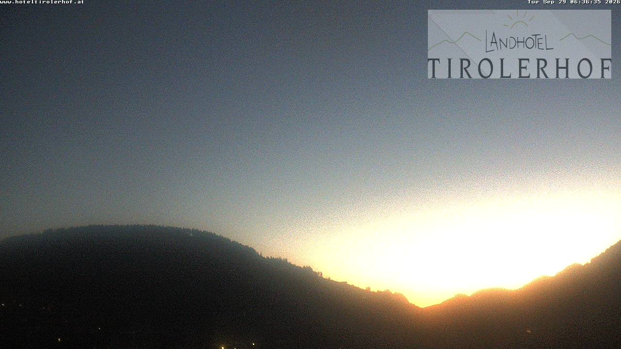 Archiv Foto Webcam Blick nach Oberau in Tirol