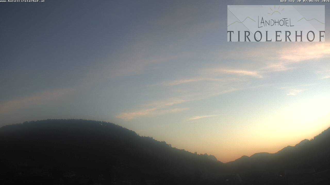 Archiv Foto Webcam Blick nach Oberau in Tirol
