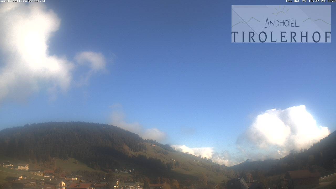 Archiv Foto Webcam Blick nach Oberau in Tirol