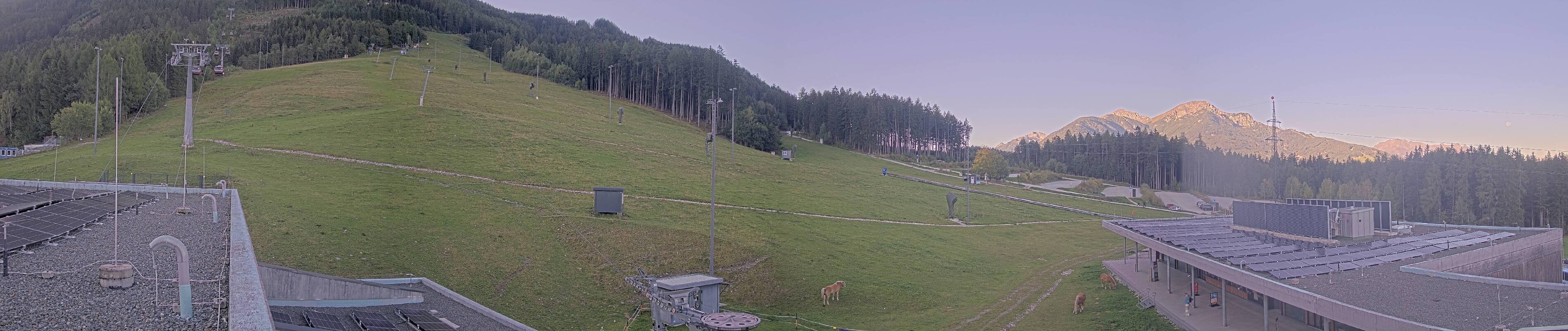 Archiv Foto Webcam Patscherkofel Talstation