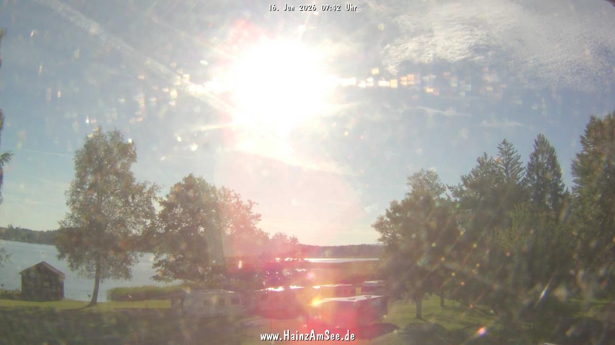Archiv Foto Webcam Ferienpark Hainz am Waginger See