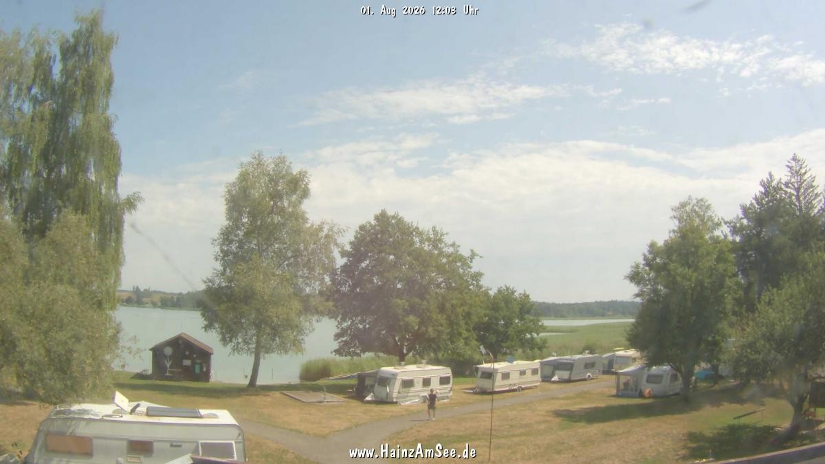 Archived image Webcam Waging: Campsite Hainz am See