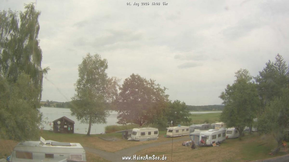 Archived image Webcam Waging: Campsite Hainz am See
