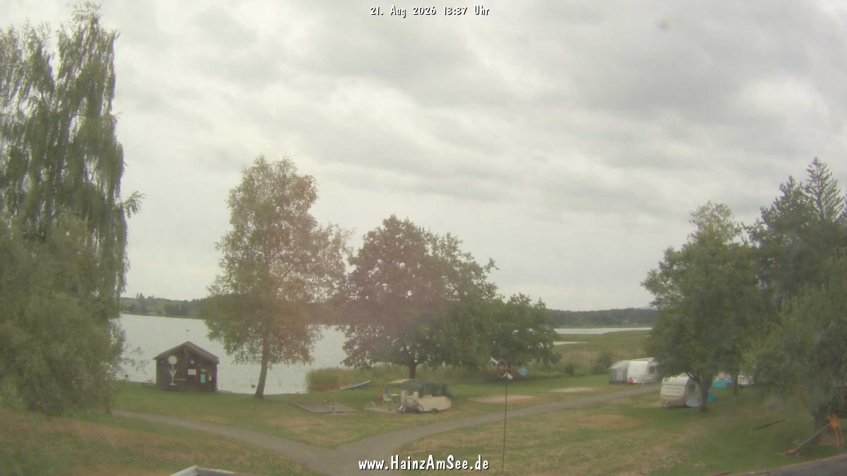 Archived image Webcam Waging: Campsite Hainz am See