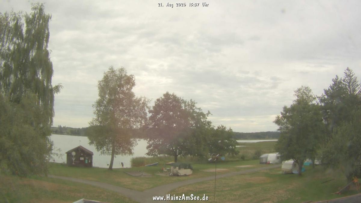 Archived image Webcam Waging: Campsite Hainz am See