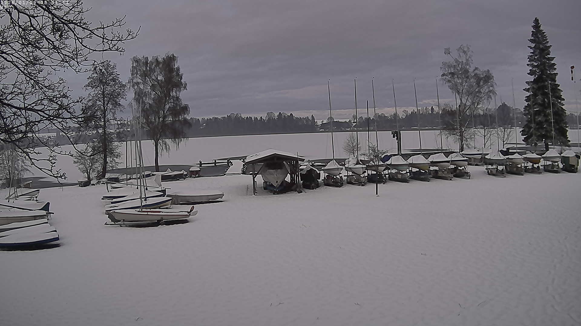 Archiv Foto Webcam Segelhafen Waginger See