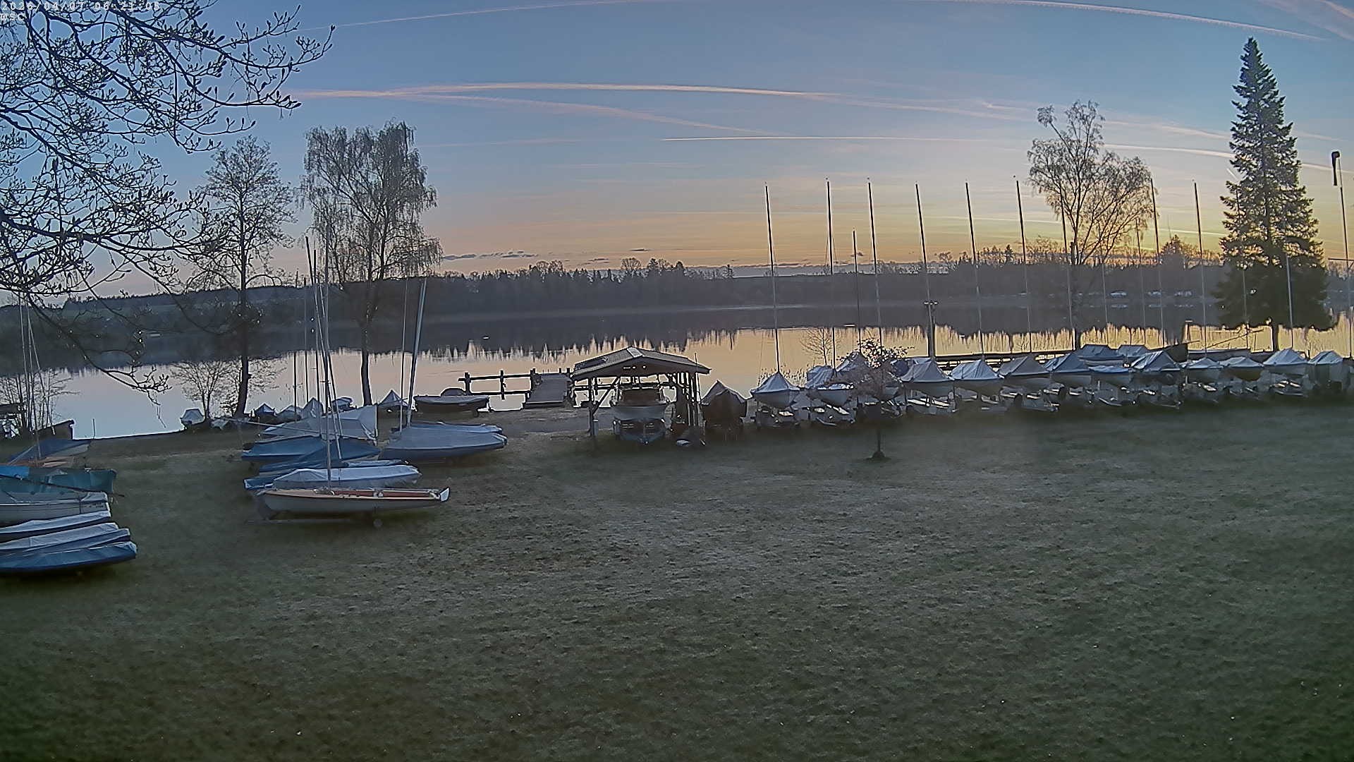 Archiv Foto Webcam Segelhafen Waginger See