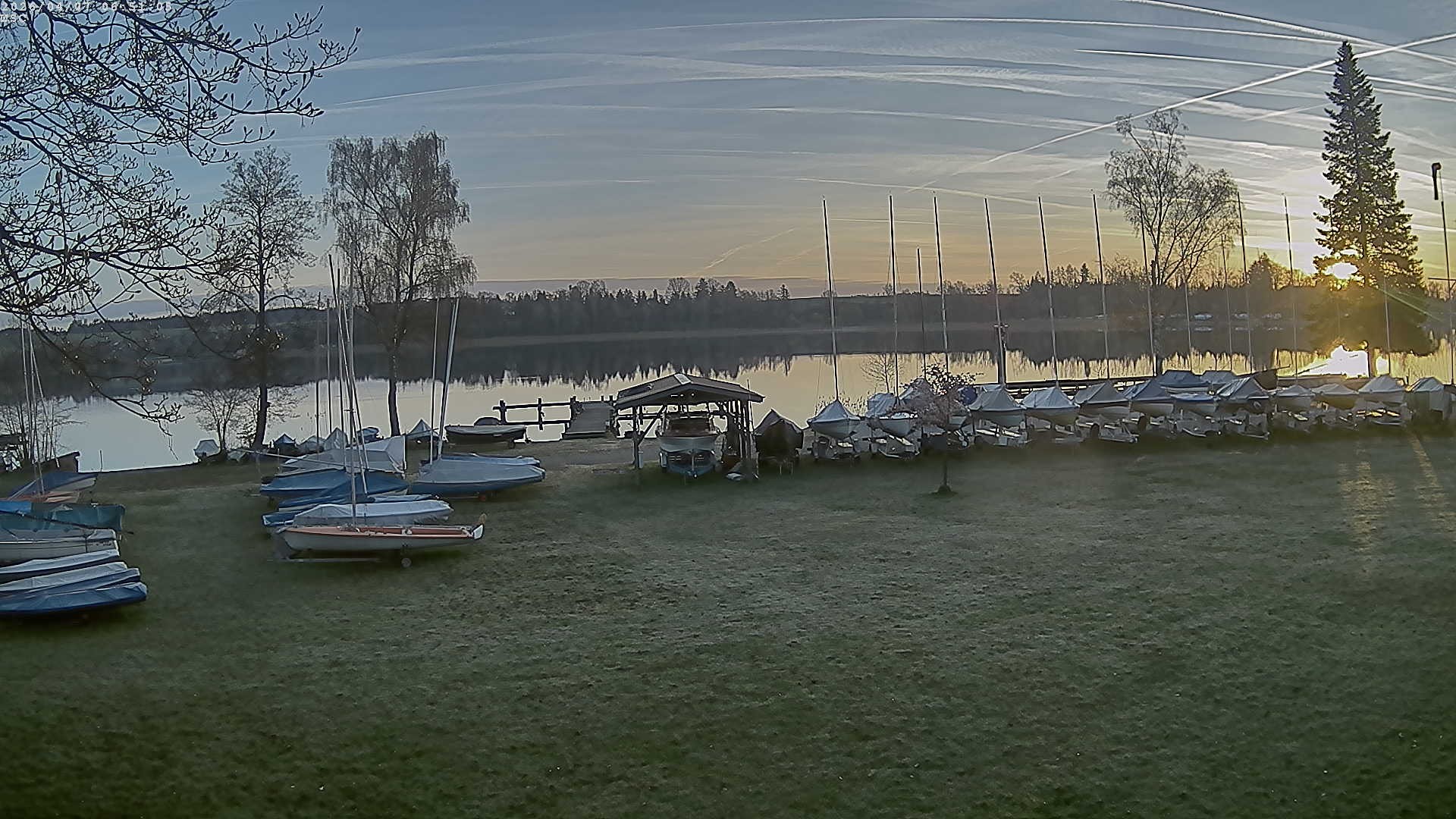 Archiv Foto Webcam Segelhafen Waginger See