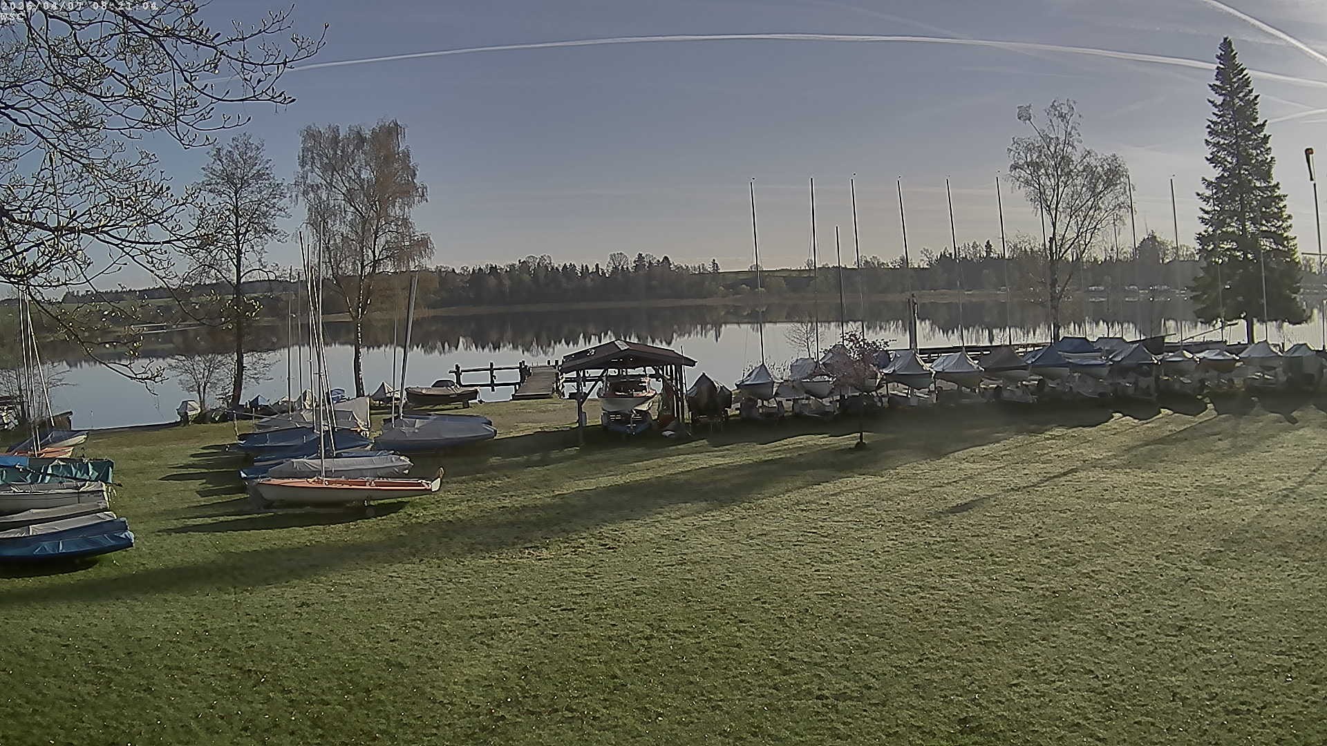 Archiv Foto Webcam Segelhafen Waginger See