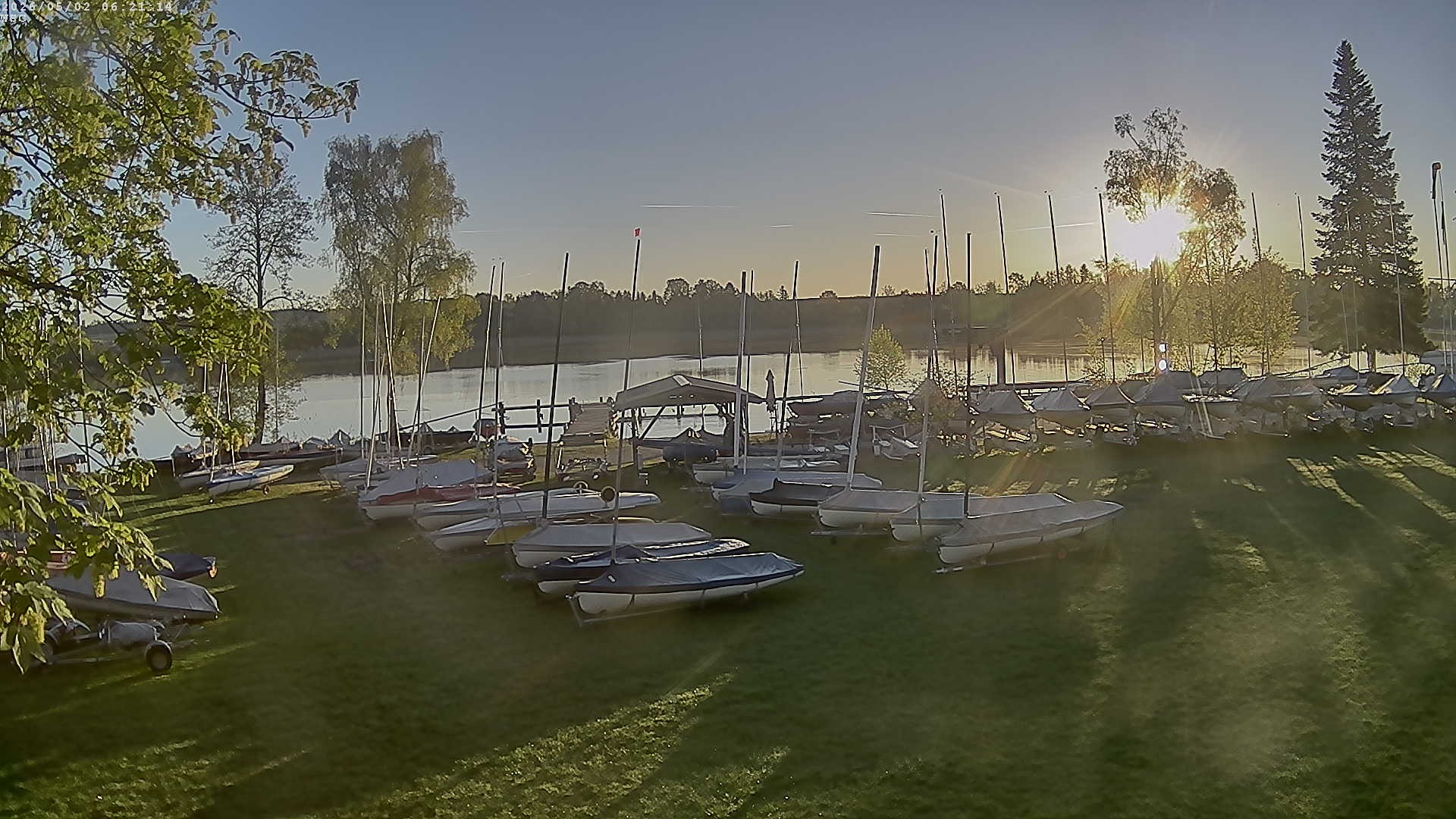 Archiv Foto Webcam Segelhafen Waginger See