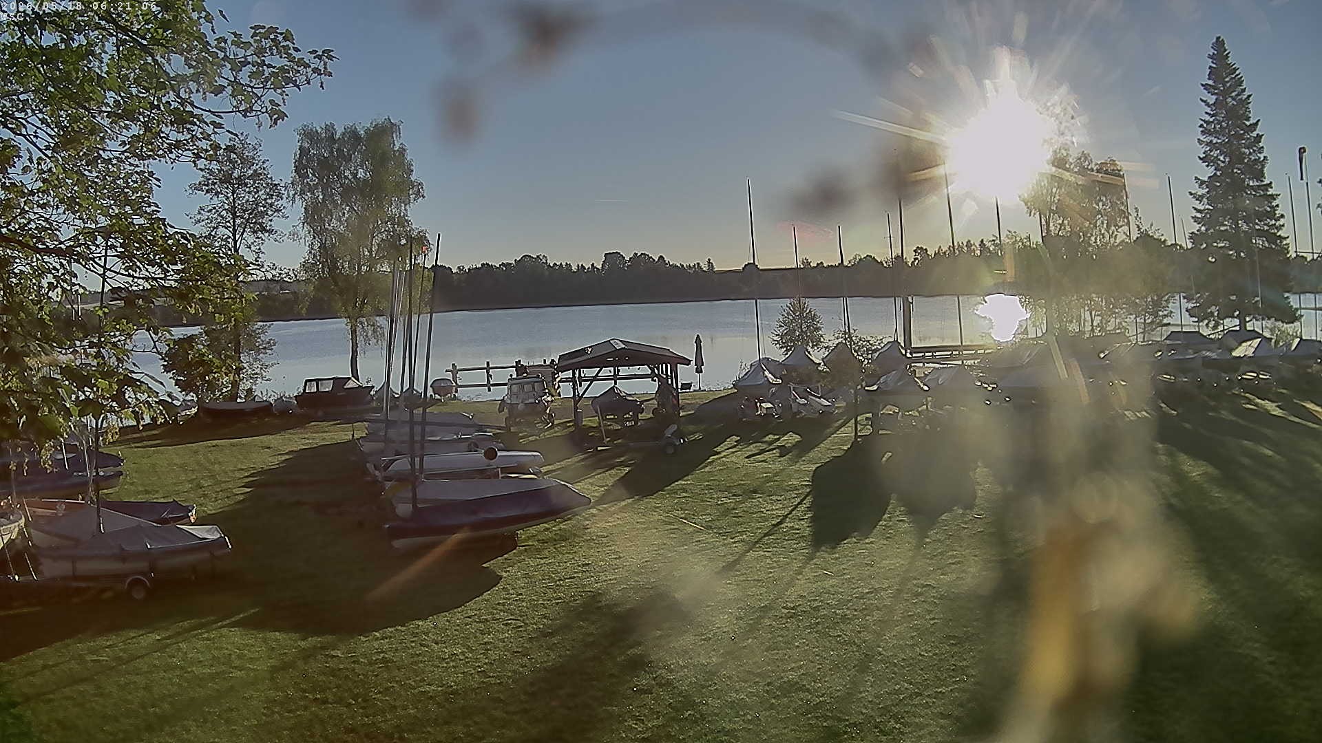Archiv Foto Webcam Segelhafen Waginger See