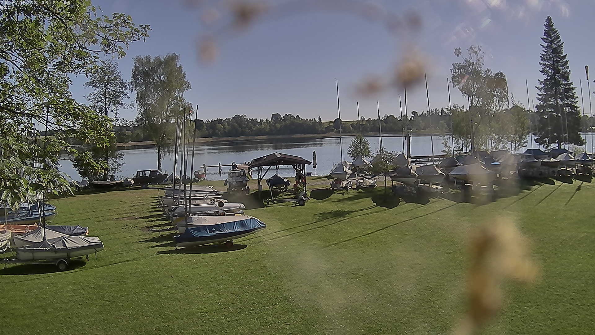 Archiv Foto Webcam Segelhafen Waginger See