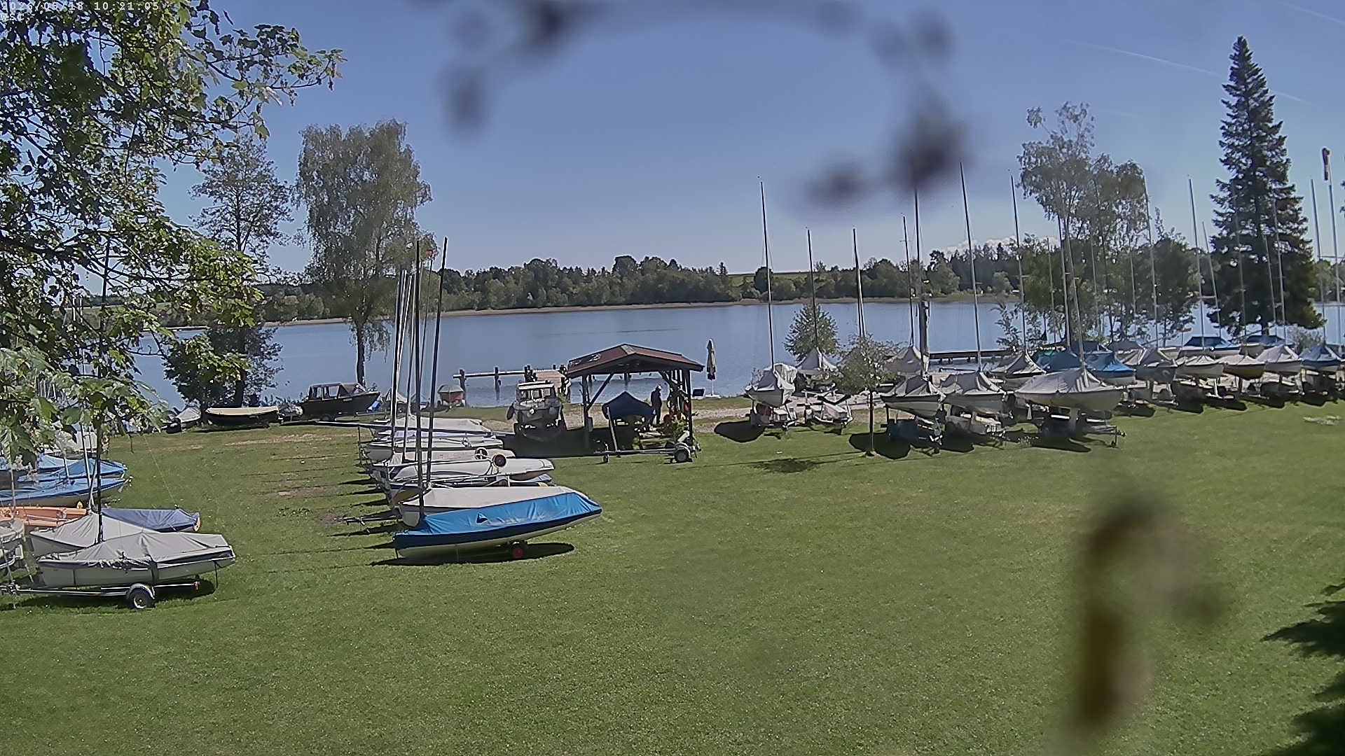 Archiv Foto Webcam Segelhafen Waginger See