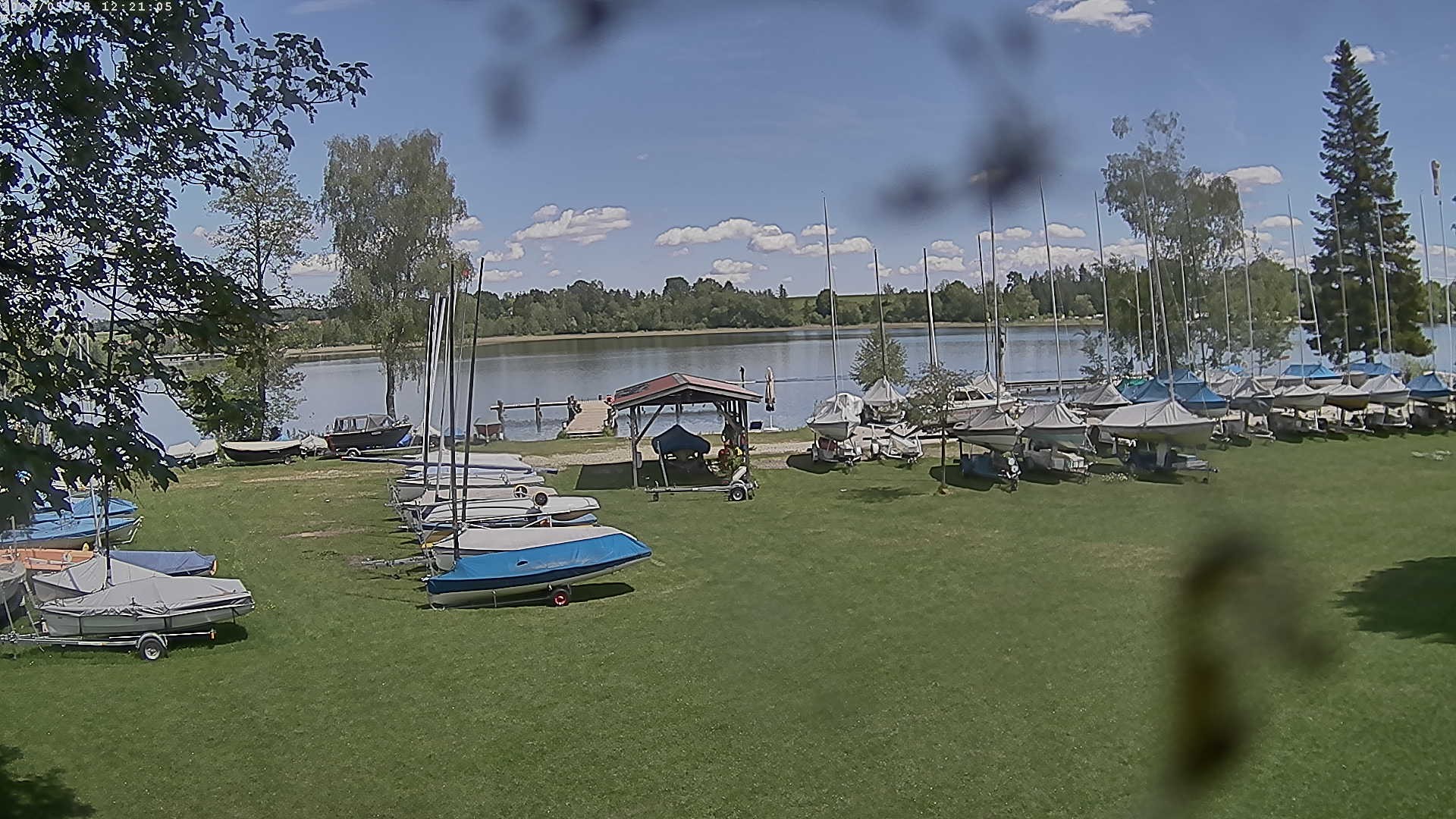 Archiv Foto Webcam Segelhafen Waginger See
