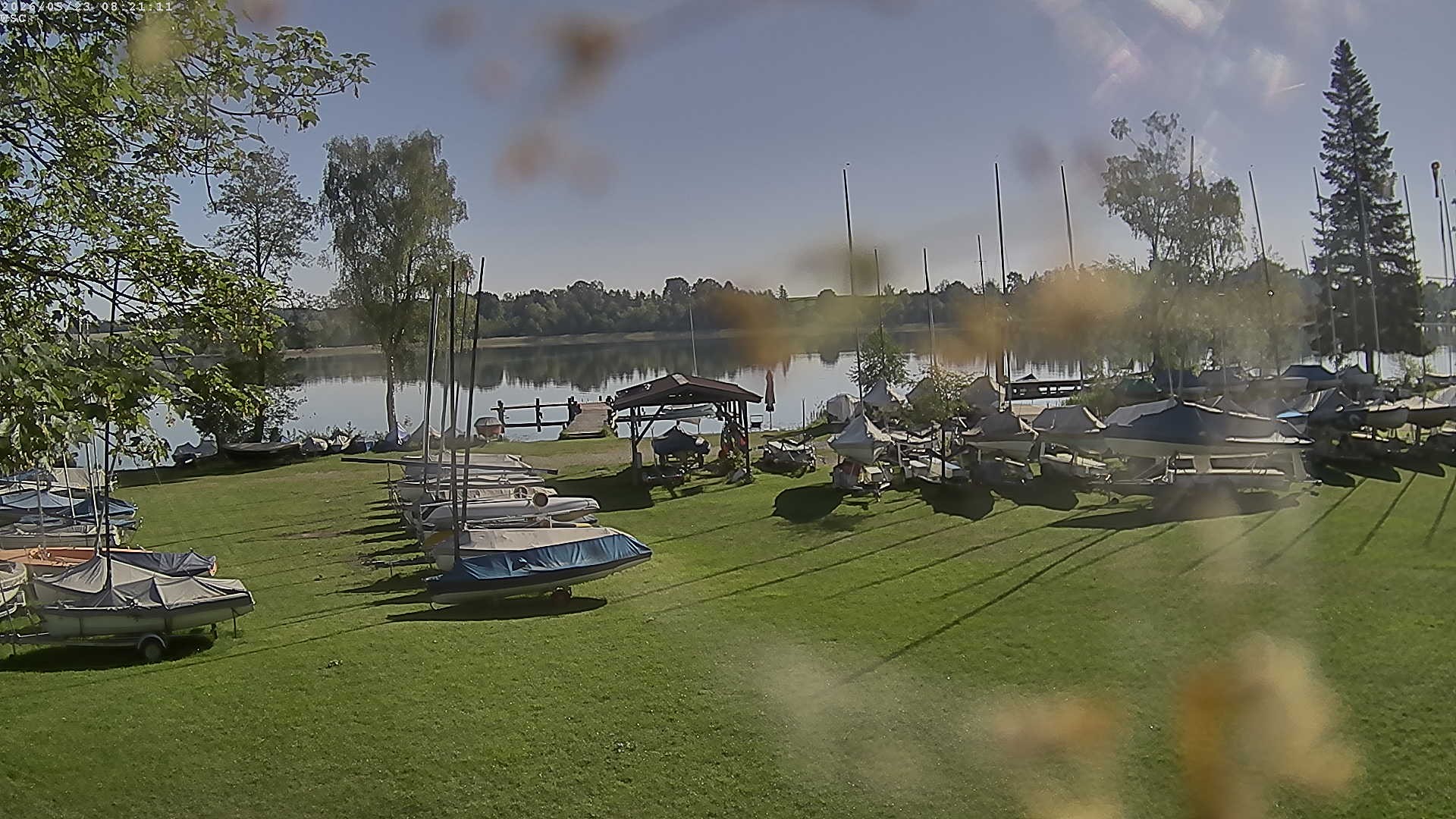 Archiv Foto Webcam Segelhafen Waginger See