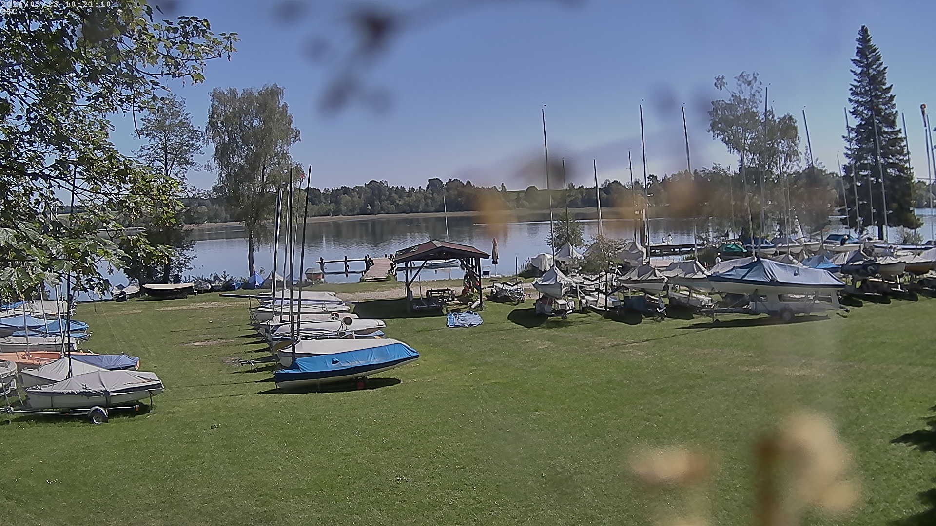 Archiv Foto Webcam Segelhafen Waginger See
