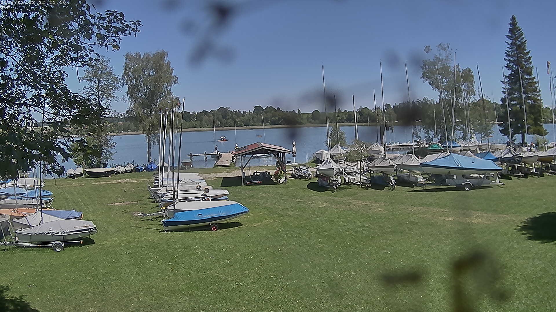 Archiv Foto Webcam Segelhafen Waginger See
