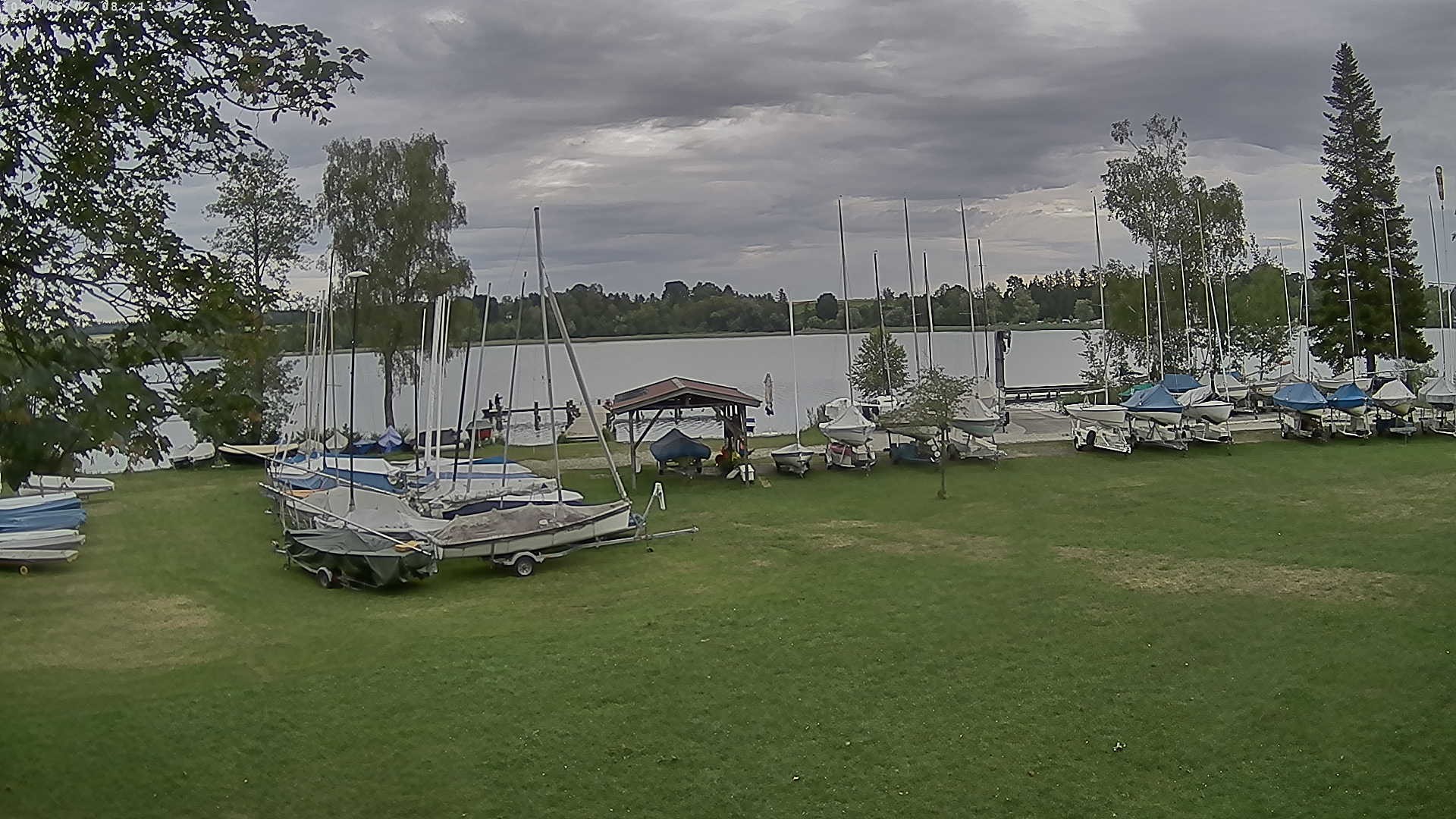 Archiv Foto Webcam Segelhafen Waginger See