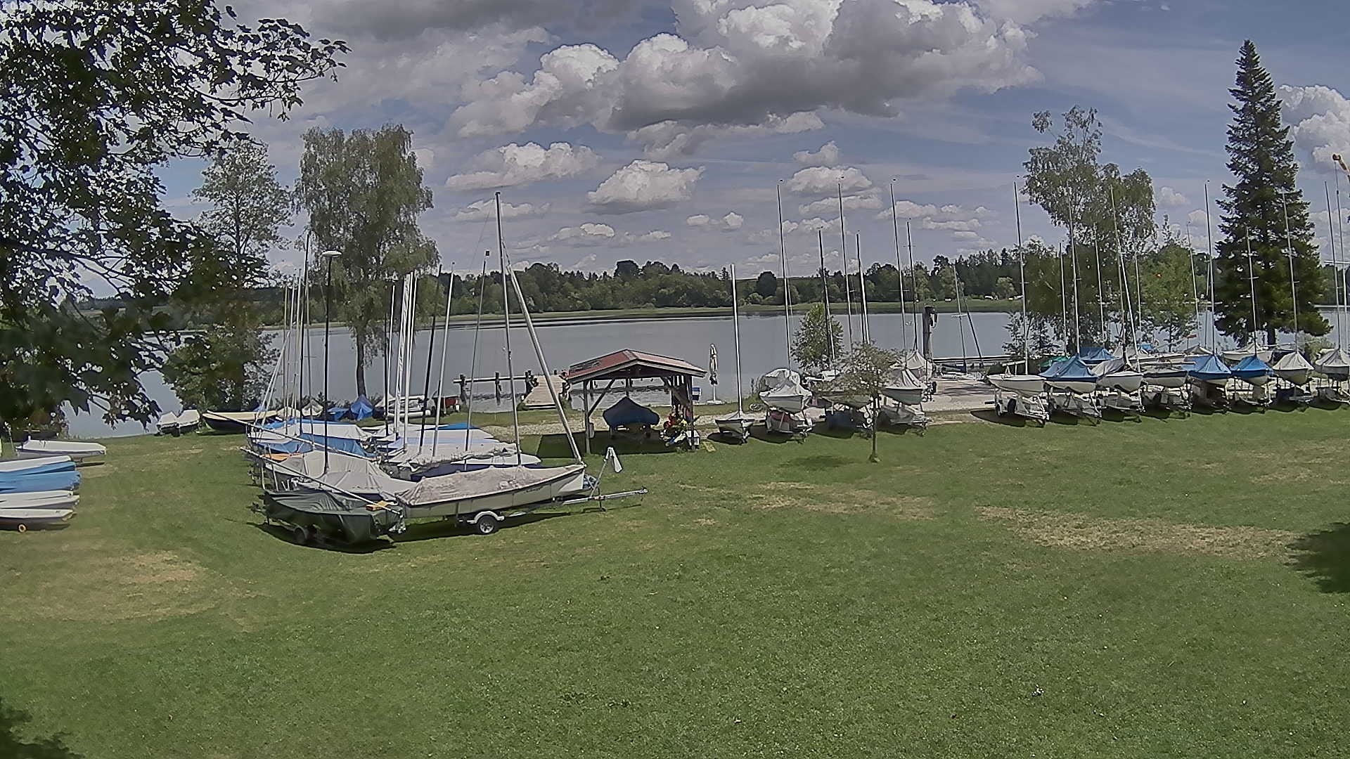 Archiv Foto Webcam Segelhafen Waginger See
