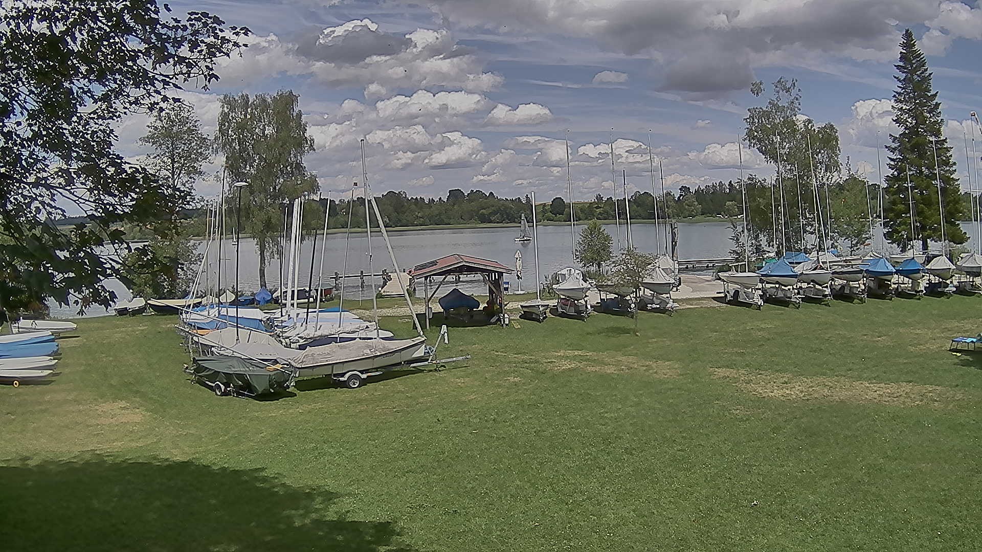 Archiv Foto Webcam Segelhafen Waginger See