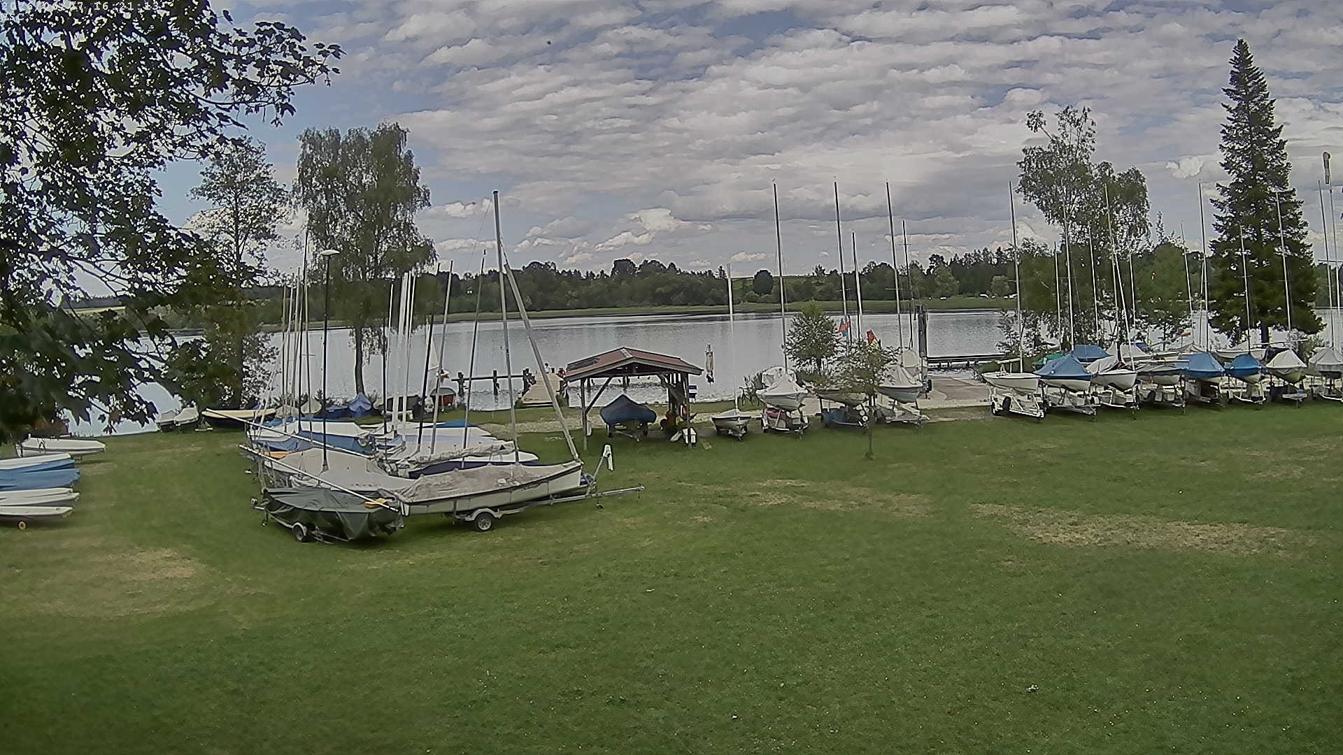 Archiv Foto Webcam Segelhafen Waginger See