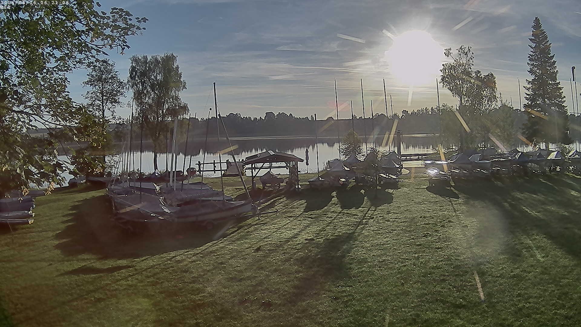 Archiv Foto Webcam Segelhafen Waginger See
