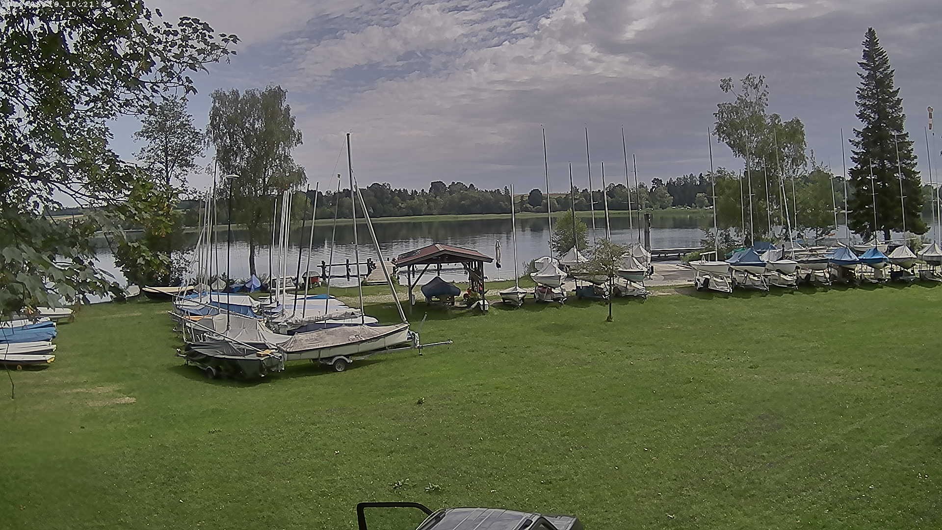 Archiv Foto Webcam Segelhafen Waginger See