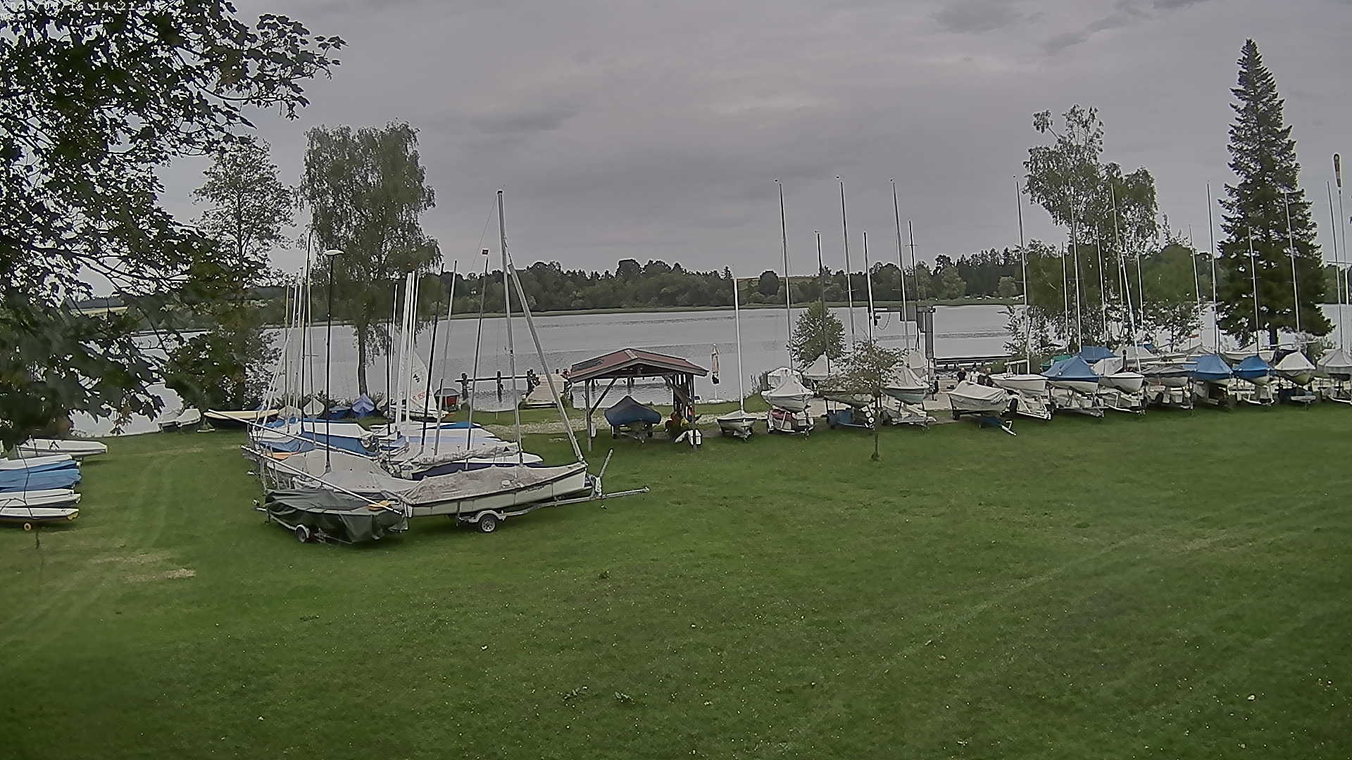 Archiv Foto Webcam Segelhafen Waginger See