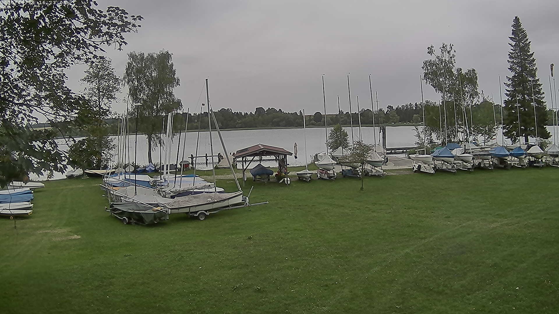 Archiv Foto Webcam Segelhafen Waginger See
