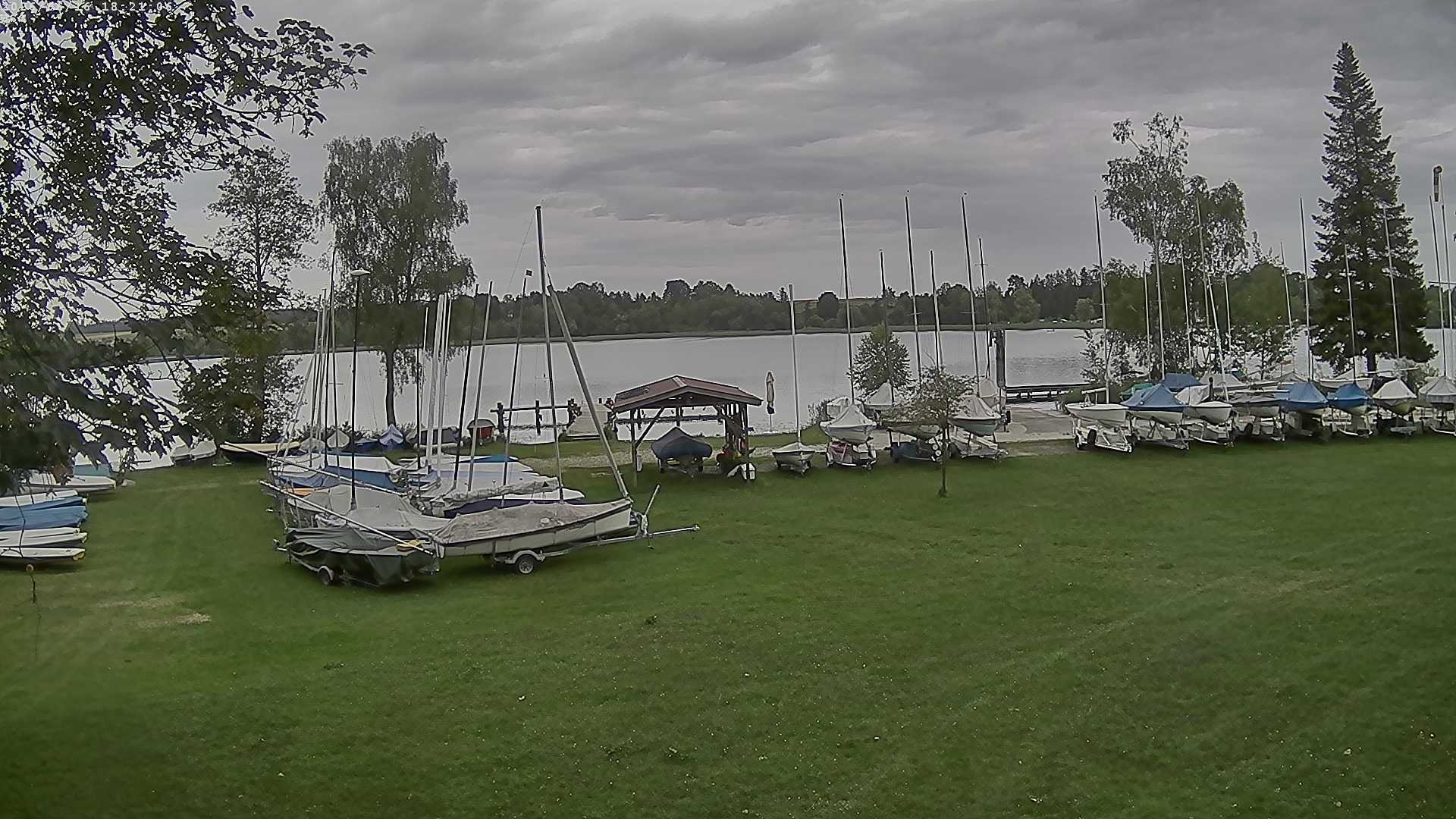 Archiv Foto Webcam Segelhafen Waginger See