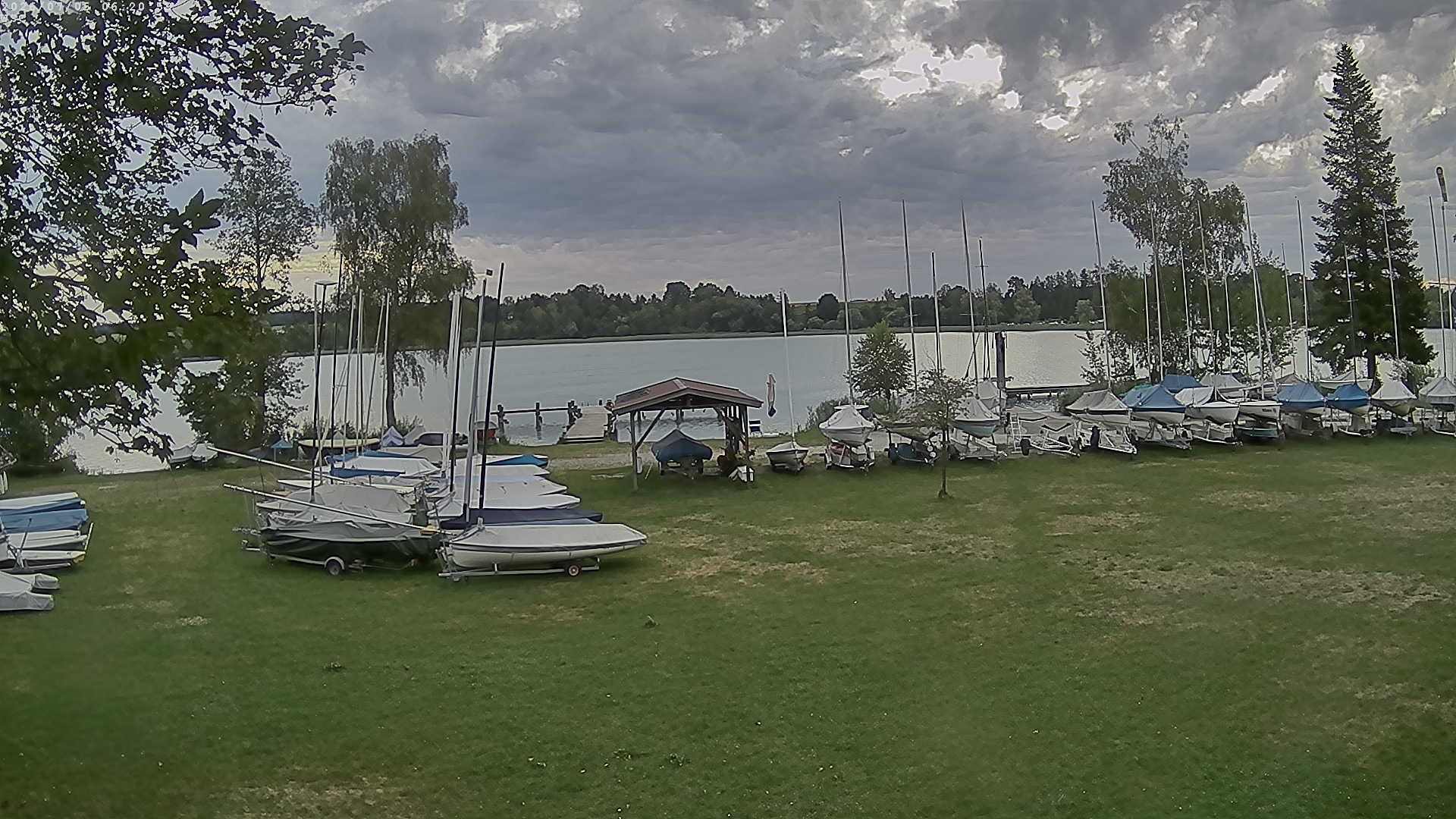 Archiv Foto Webcam Segelhafen Waginger See