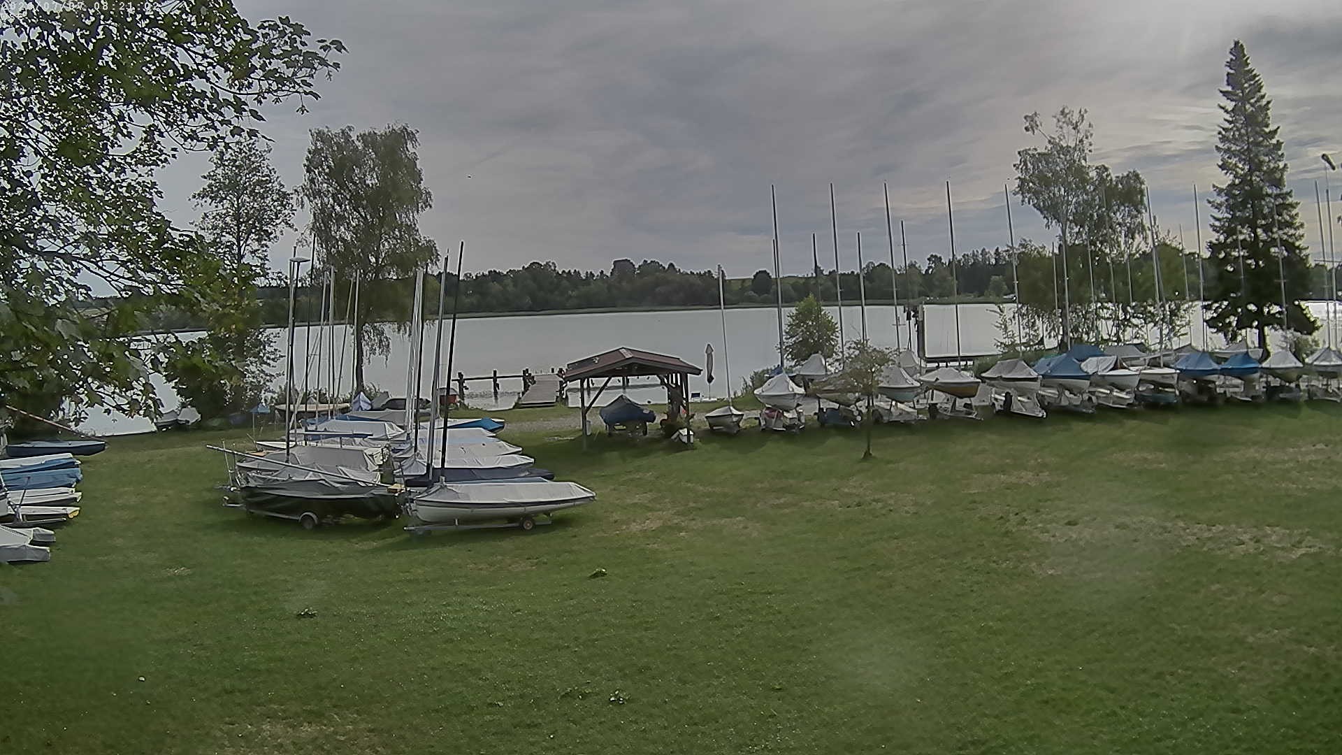 Archiv Foto Webcam Segelhafen Waginger See