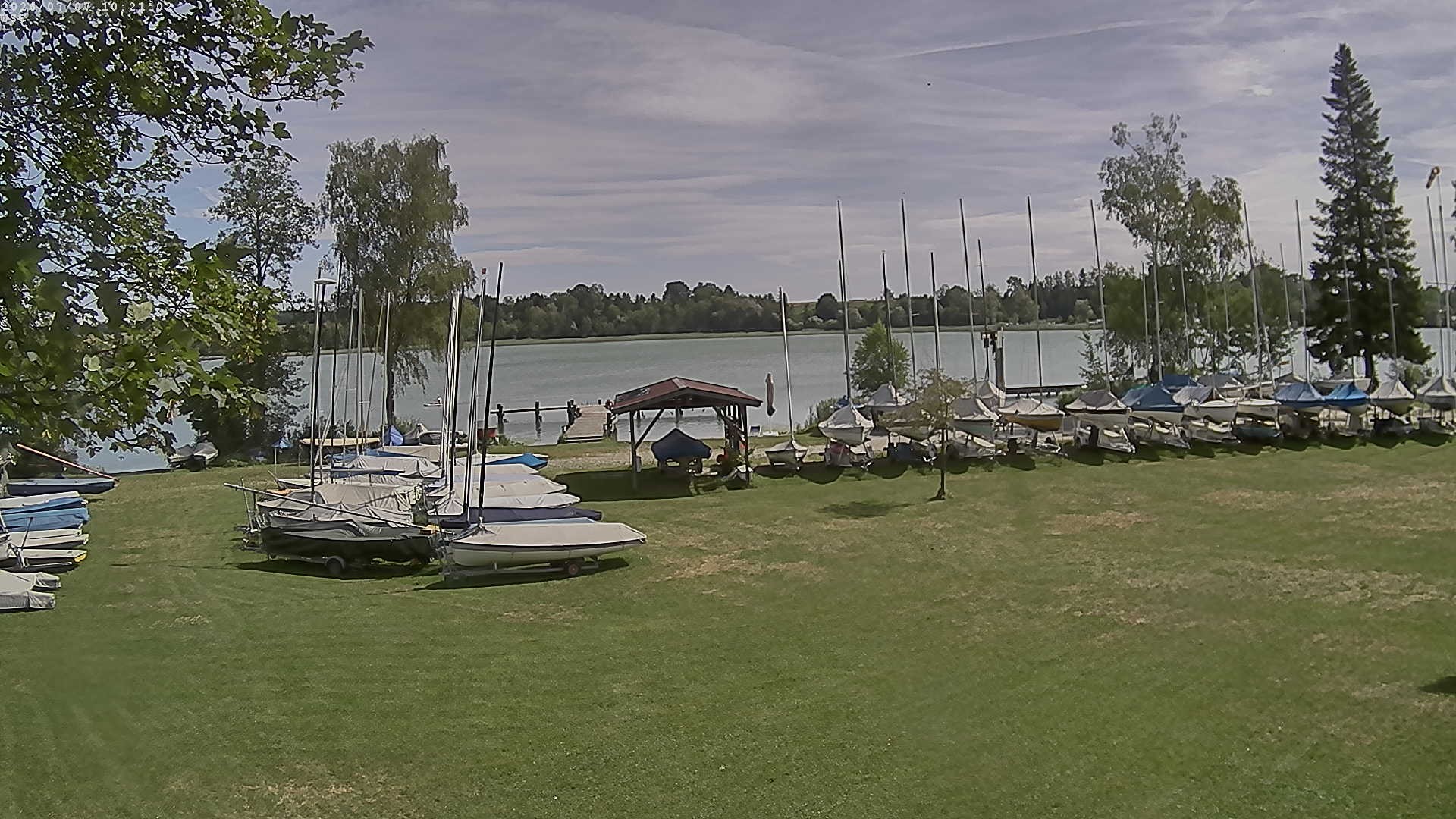 Archiv Foto Webcam Segelhafen Waginger See
