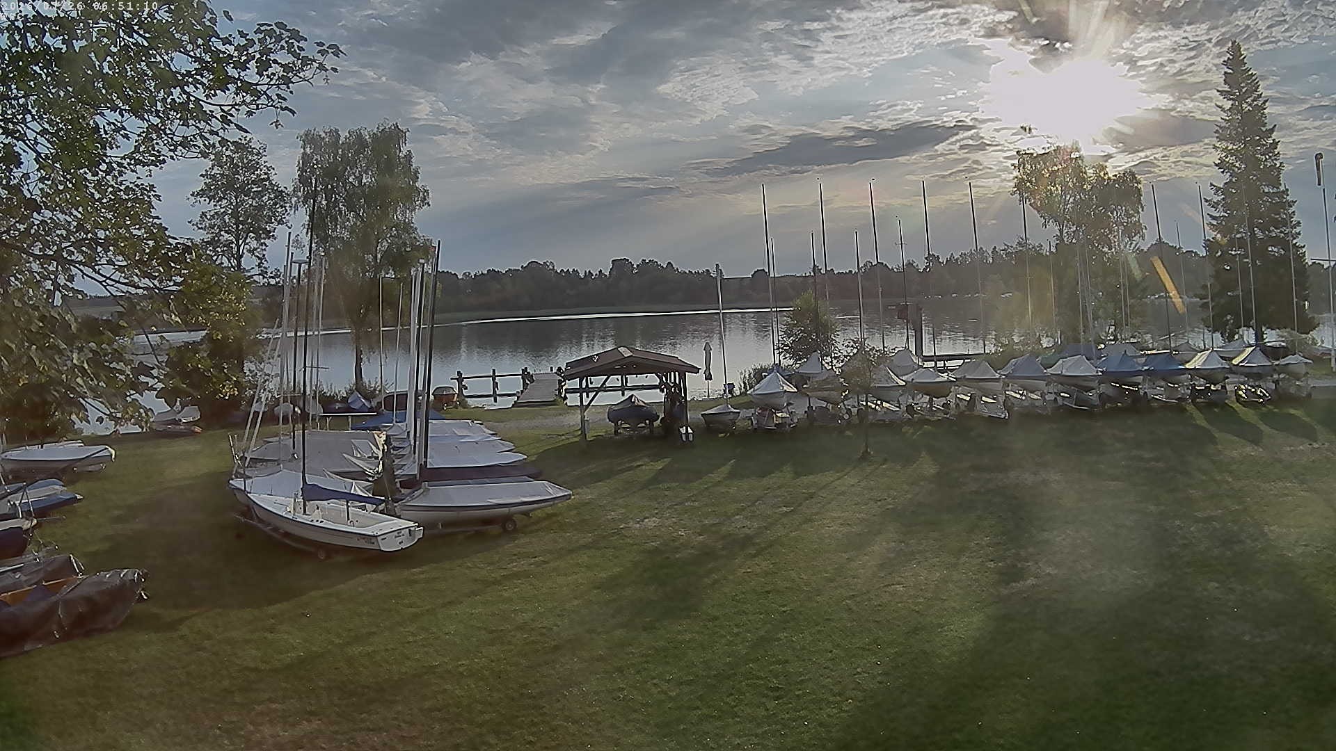 Archiv Foto Webcam Segelhafen Waginger See