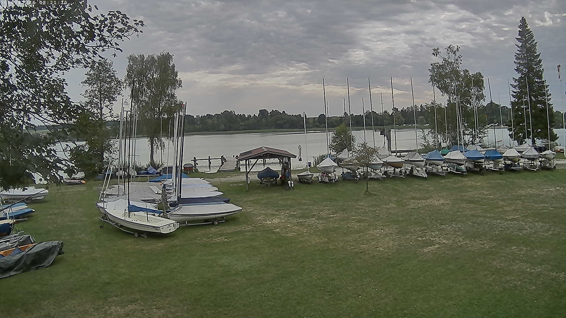 Archiv Foto Webcam Segelhafen Waginger See