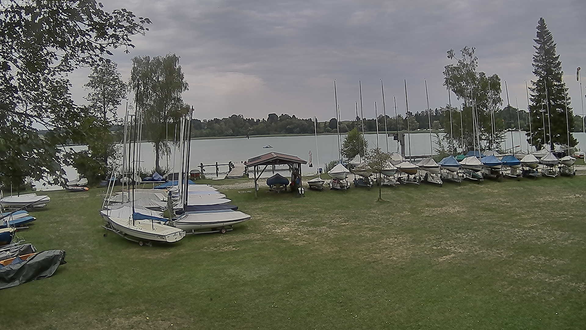 Archiv Foto Webcam Segelhafen Waginger See
